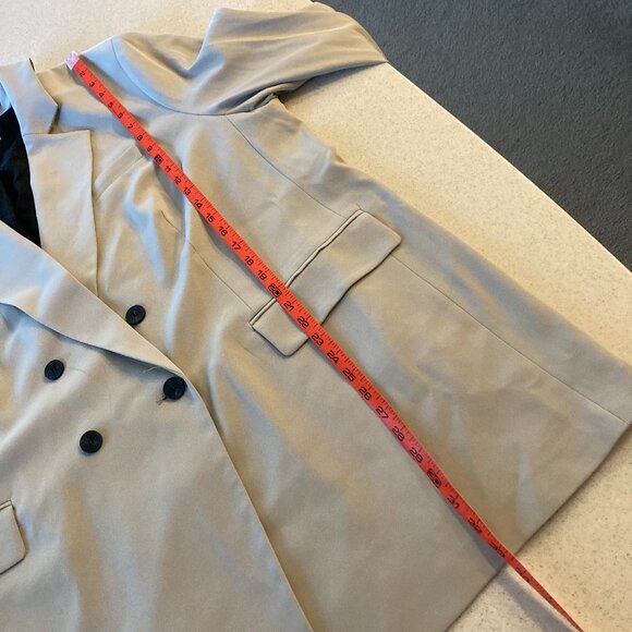 H & M Double-Breasted Blazer Jacket Women Size XXL - Picture 8 of 16